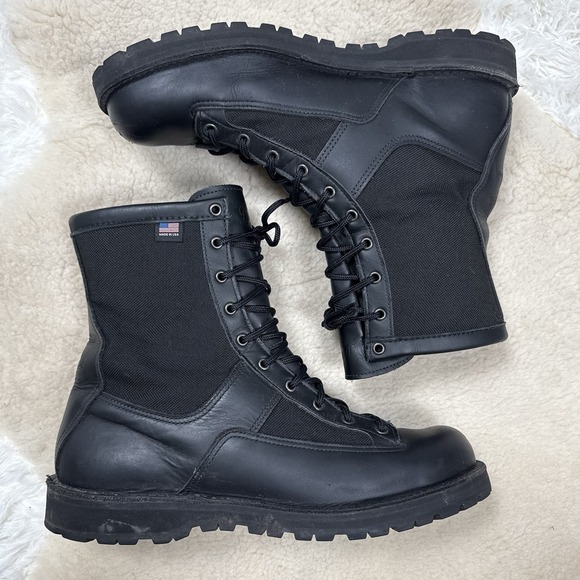Danner Acadia 8" 200G Insulated 69210 Gore Tex Black Tactical Boots Mens 15 D - Picture 1 of 11